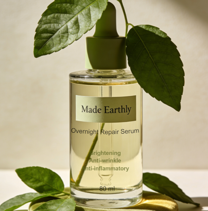 Overnight Repair & Renewal Serum for Nighttime Recovery & Anti-Aging Moisturizing